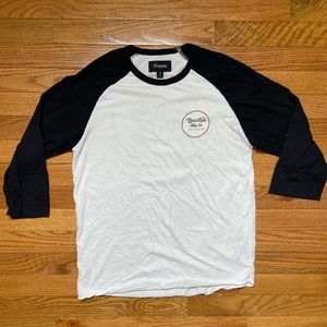 Brixton quarter sleeve baseball tee